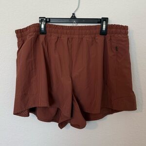 CALIA Women's Mid Rise Infinity Run Short